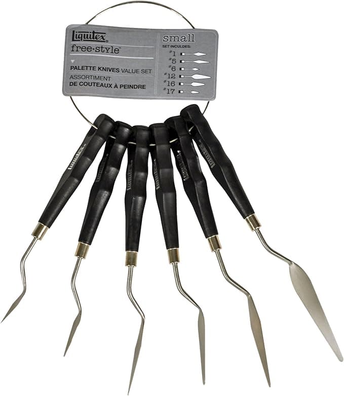 Liquitex Professional Freestyle Palette Knives, 6-Piece Set