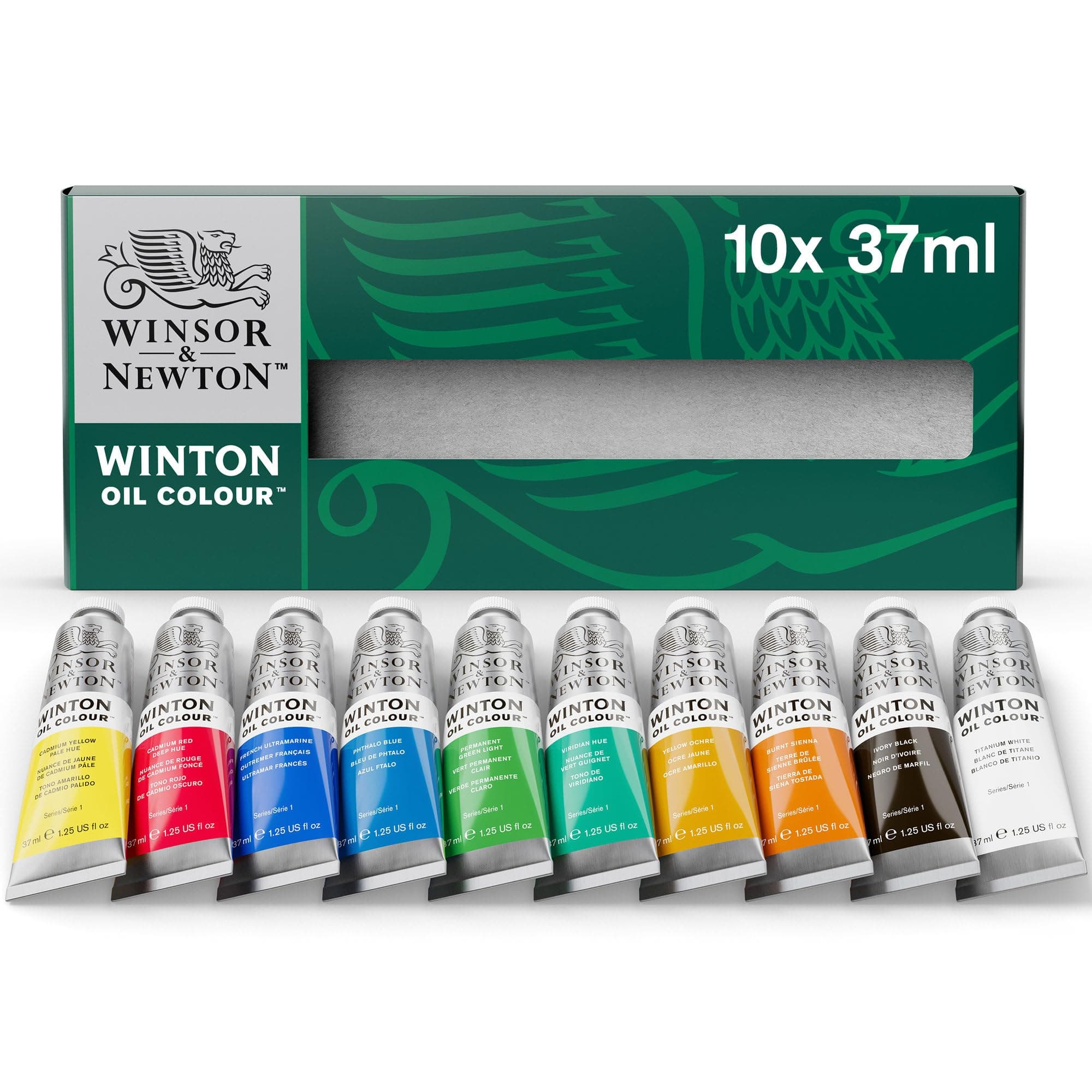 Winsor & Newton Winton Oil Colour Starter Set, 10 Tubes